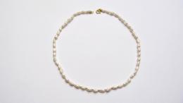 Collier perles biwa