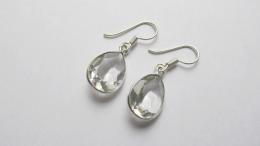 Boucles d'oreilles cristal de roche