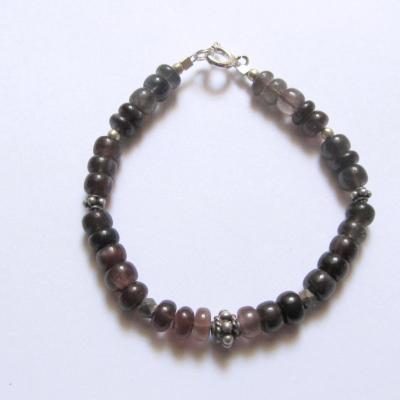 Bracelet Katzenauge, Silber