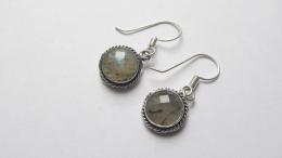 Boucles d'oreilles labradorite