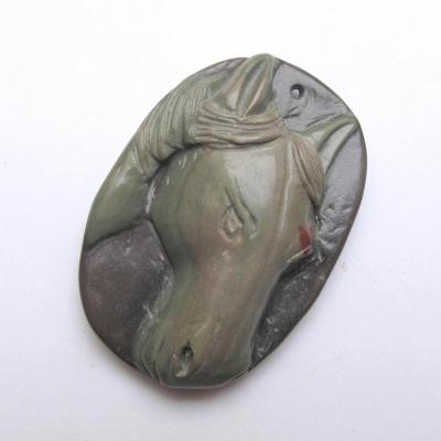 Pendentif cheval jaspe succor creek