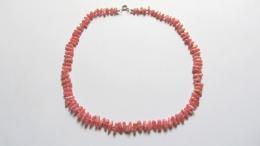 Collier rhodochrosite