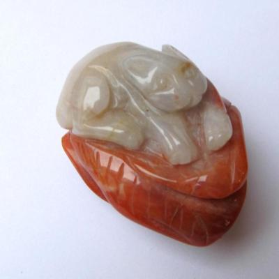 Pendentif chat agate