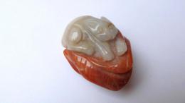 Pendentif chat agate