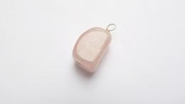 Pendentif quartz rose