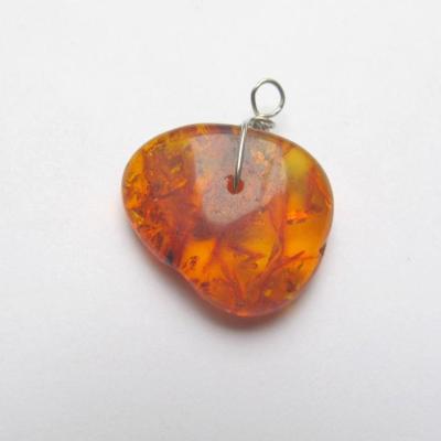 Pendentif ambre
