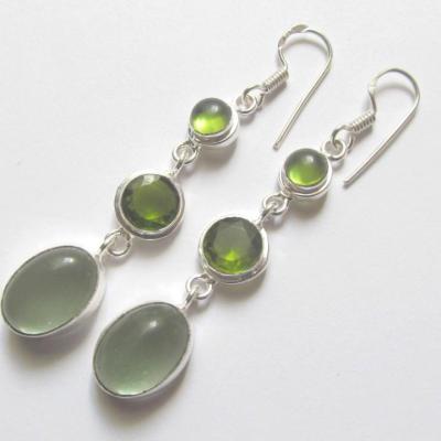 Boucles d'oreilles tourmaline