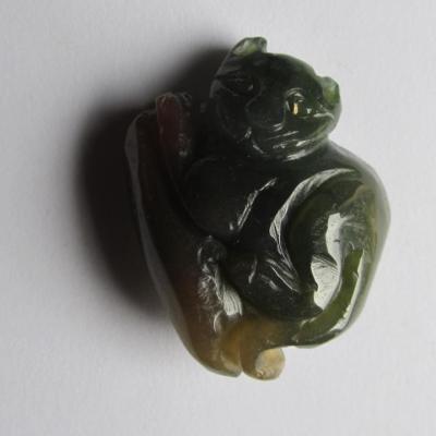 Pendentif chat agate
