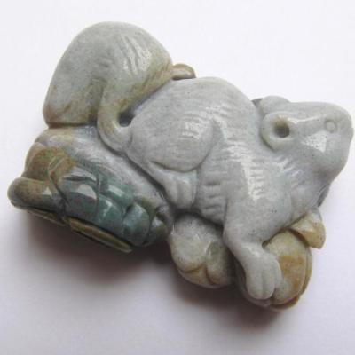 Pendentif écureuil agate
