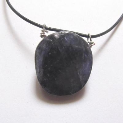 Pendentif tanzanite