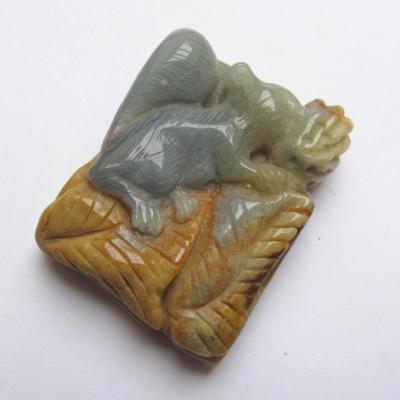 Pendentif écureuil agate