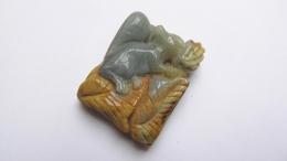 Pendentif écureuil agate