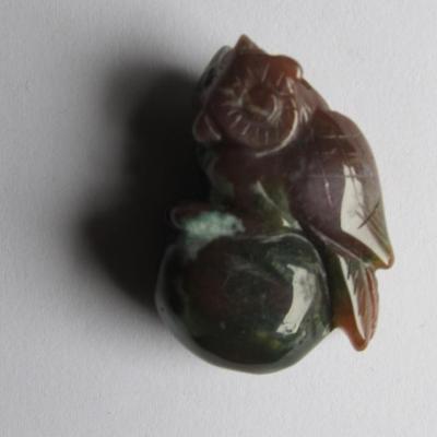 Pendentif chouette agate
