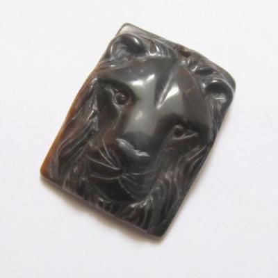 Anhänger Löwe, Tigerauge