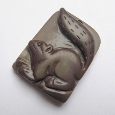 Pendentif écureuil jaspe succor creek