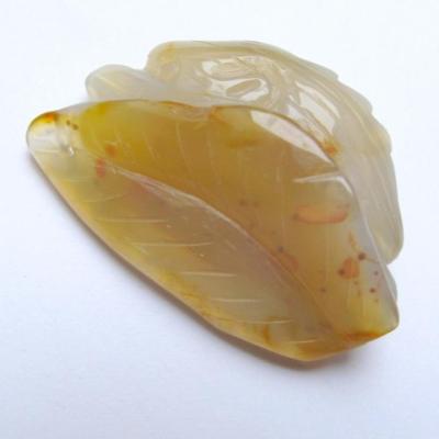 Pendentif hérisson agate