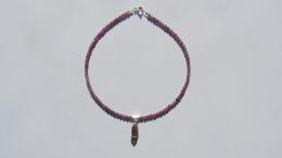 Collier rubis, tourmaline