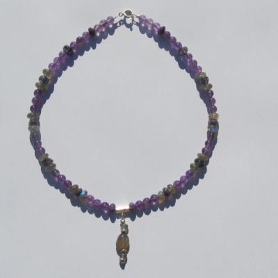 Schmuckkette Amethyst