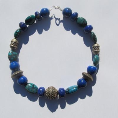 Schmuckkette Lapislazuli