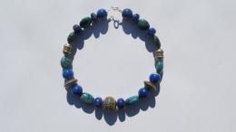 Collier lapislazuli, turquoise