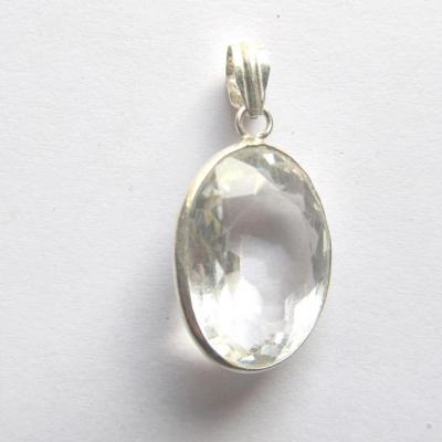 Pendentif cristal de roche