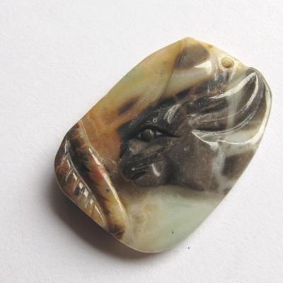 Pendentif lapin amazonite