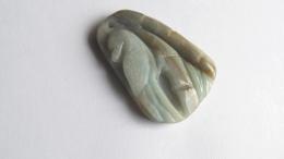 Pendentif oiseau amazonite