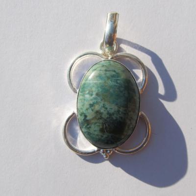 Pendentif amazonite