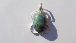 Pendentif amazonite