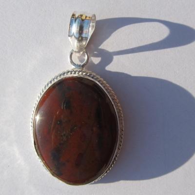 Pendentif obsidienne mahogany