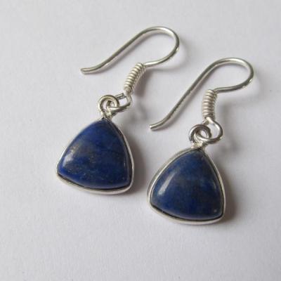 Boucles d'oreilles lapislazuli
