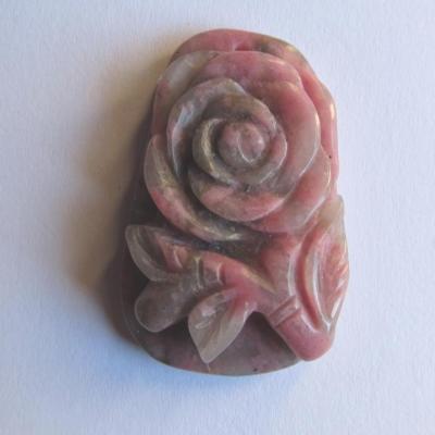 Pendentif fleur thulite