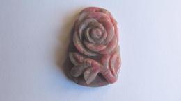 Pendentif fleur thulite