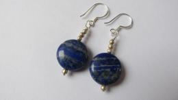 Boucles d'oreilles lapislazuli