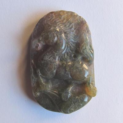 Pendentif cheval agate