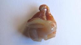 Pendentif lapin agate