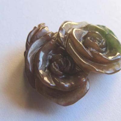 Pendentif fleur agate