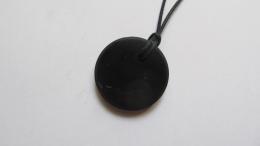 Shungite pendentif rond