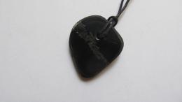 Shungite pendentif baroque