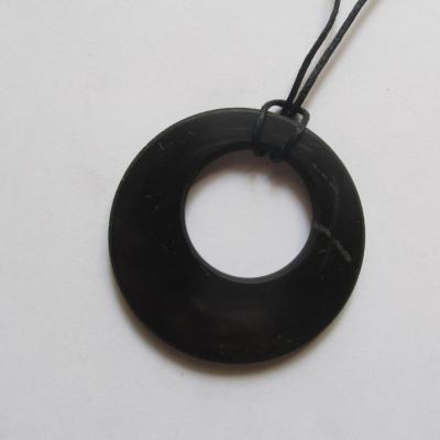 Shungite pendentif rond