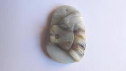 Pendentif lion amazonite