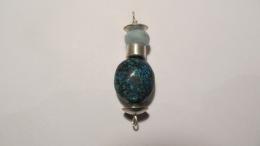 Pendentif turquoise aiguemarine