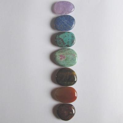 Pierres plates pour chakra