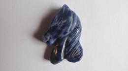 Pendentif cheval sodalite