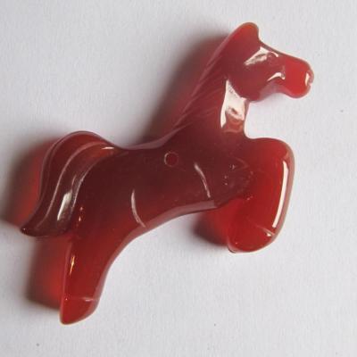 Pendentif cheval agate