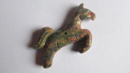 Pendentif cheval unakite