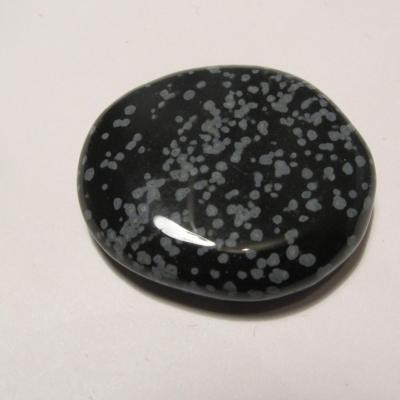 Obsidienne flocon neige