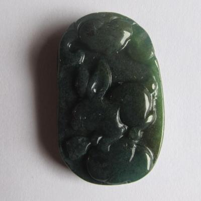 Pendentif lapin agate