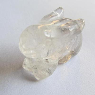 Figure lapin cristal de roche