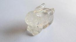 Figure lapin cristal de roche